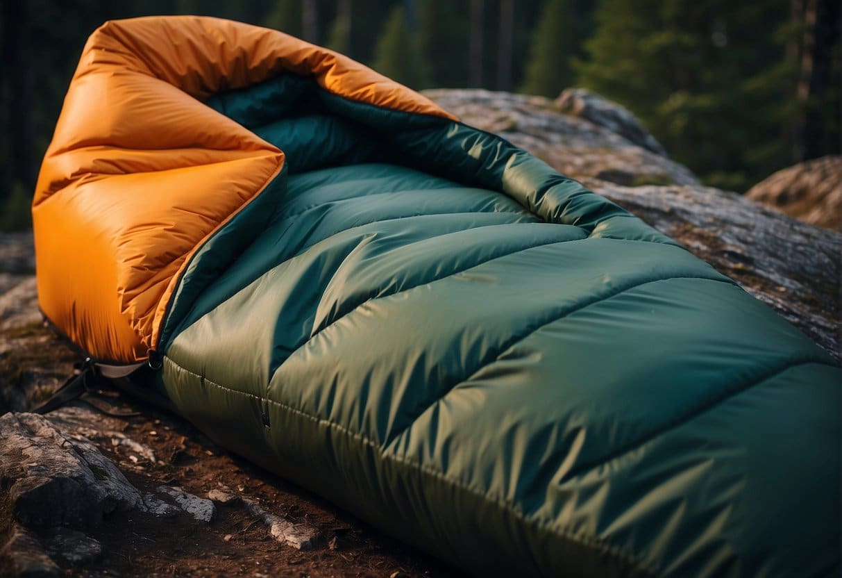 An ideal synthetic sleeping bag for any adventure, with additional gear and accessories