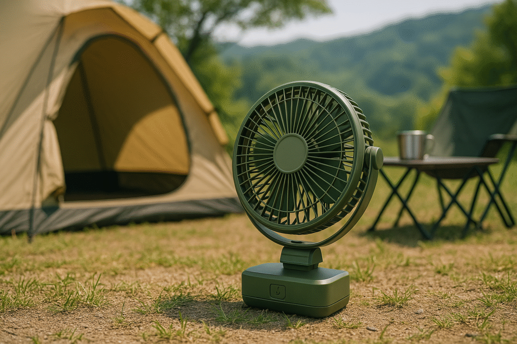 Ventilator mit Akku fürs Camping: Die besten Modelle für unterwegs 1 20250504 0009 Tragbarer Camping Ventilator simple compose 01jtc32k50e8c8nwkx49sxj5g7 - Camping Check