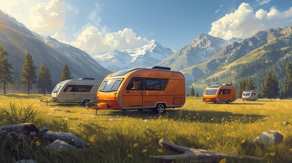 Welche Camper-Typen müssen besonders auf das Wohnwagengewicht achten? 1 Leichte Wohnwagen fuer flexible Roadtrips - Camping Check