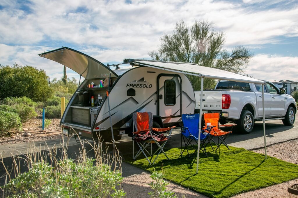 Freistehendes Vorzelt für Wohnwagen: Entdecken Sie Ihren perfekten Begleiter für unvergessliche Campingmomente 🚐🏕️ 1 Wohnwagen-Vorzelte