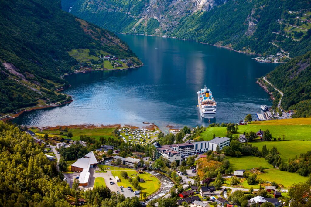Geiranger fjord, Norway.
