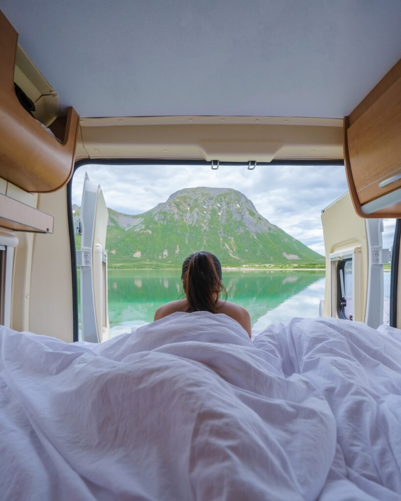 Waking Up To Norwegian Views, Lofoten Norway