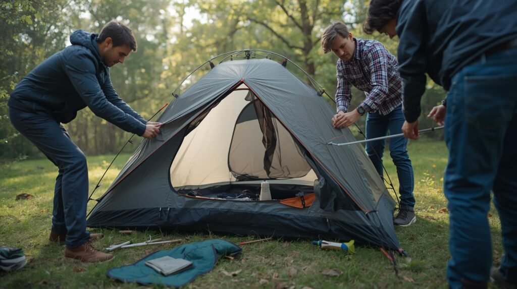 Die besten Zelte für 3 Personen: Perfekt für Abenteuer in der Natur 10 Aufbau Tipps So steht Ihr 3 personen zelt perfekt - Camping Check