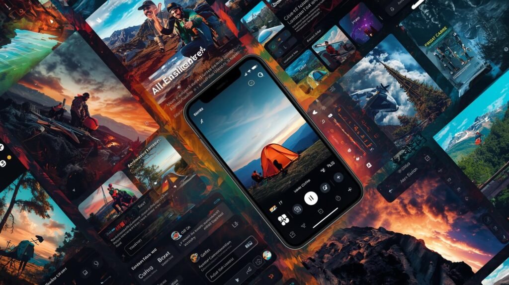 Bild 18 Screenshot Collage der wichtigsten Camping Apps - Camping Check