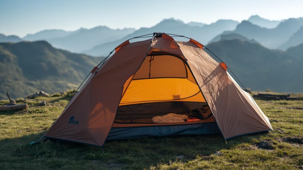 Die besten Zelte für 3 Personen: Perfekt für Abenteuer in der Natur 6 Trekkingzelt Gewicht und Packmass entscheiden - Camping Check