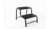 Carbest Doppeltrittstufe, schwarz