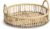 Zeller Rattan Dekotablett, Ø32cm