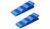 Pro Plus Stufenkeil, blau, 2er Set