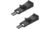 Pro Plus Stufenkeil, schwarz, 2er Set