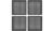 Pro Plus Bodenfliesen, 60x60cm, dunkelgrau, 4er-Pack