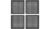 Pro Plus Bodenfliesen, 60x60cm, dunkelgrau, 4er-Pack
