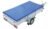 Pro Plus Anhänger Flachplane mit Gummigurt, 2575x1345x50mm
