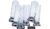 silwy Magnet Bierglas, Kunststoff, 6er Set, 500ml