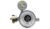 CFH Gasdruckregler mit Manometer, Füllstandsanzeige & Strömungswächter, 50mbar, 1,5 kg/h (Einsatz: Camping)