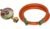 CFH Gas-Anschluss-Set (Gasdruckregler + Schlauch), 50mbar, 1,5kg/h