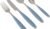 Gimex Grey Line Besteck-Set, 16-teilig, blau