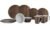 Gimex Nature Line Geschirrset, 16-teilig, Wood
