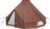 Spatz Cotton Exchange Tipizelt 4-Personen, 300x300cm, haselnussbraun