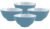 Bo-Camp Schale, 650ml, 4er-Set, blau