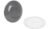 Bo-Camp Essteller, Ø25,7cm, 4er-Set, grau