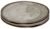 Bo-Camp Halo Frühstücksteller, Ø23cm, 4er-Set, beige