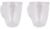 Bo-Camp Thermo Tasse, doppelwandig, 340ml, 2er-Set
