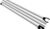 Bent First-Spannstab, Alu, 215-225cm