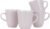 Gimex Royal Line Tasse, 4er Set, pastellpink