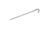 Kampa Wire Peg Zeltheringe, 24cm, Edelstahl, 250 Stück
