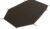 Nordisk Oppland 4 Zeltunterlage, schwarz