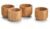 Zeller Eierbecher, Bambus, 4er Set