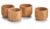 Zeller Eierbecher, Bambus, 4er Set