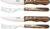 Tramontina Jumbo Steakbesteck, 4-teilig, braun