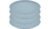 Koziol Connect Plate Teller, Ø25,5cm, 4-teilig, nature flower blau