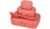 Koziol PASCAL READY Lunchbox + Besteck-Set 4er-Set, coral