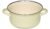 Riess Kasserolle mit Chromrand, Emaille, 16cm, 1L, gelb