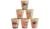 Rice Farm Print Becher, Melamin, 250ml, 6er Set