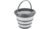 Maximex Universal-Eimer, faltbar, 10L, grau/weiß