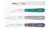 Opinel Inox Les Essentiels Küchenmesser-Set, art deco, 4-teilig