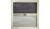 Horrex Curved Duo Plissee, 1019x499mm, cremeweiß