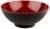 APS Asia Plus Melamin Schale, schwarz/rot, 2,2l