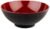 APS Asia Plus Melamin Schale, schwarz/rot, 2,2l