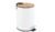 Wenko Tortona Kosmetik Treteimer, weiß, 3L
