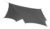 ENO DryFly Regenplane, charcoal