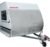 Hindermann Tyvek Caravan Bugschutzplane, 200x160cm, grau