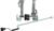 FAWO MOCA Universal Hubmatic-Stützen, 290-490mm, hinten