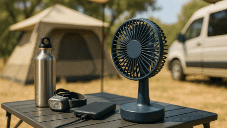 Ventilator mit Akku fürs Camping: Die besten Modelle für unterwegs