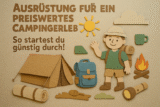 Ausrüstung für ein preiswertes Campingerlebnis – So startest du günstig durch!