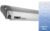 Thule Omnistor 9200 Markise eloxiert, 450cm, Saphir Blau
