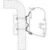 Thule Omnistor 5200/8000/4200 Adapter für Hymer 2016, 450cm